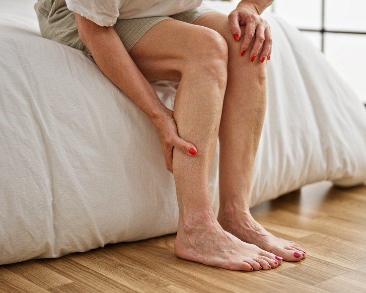 Schmerzende Beine bei pAVK
