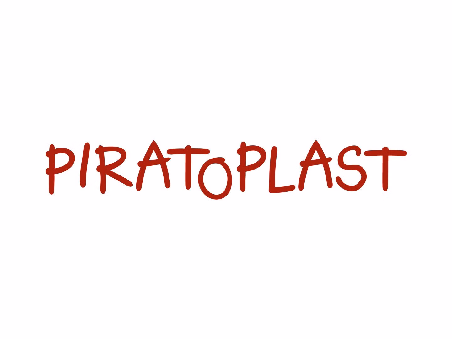 Piratoplast Logo auf weißem Hintergrund