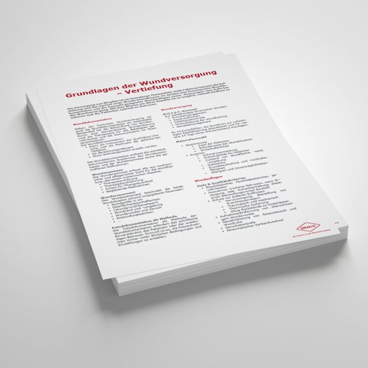 Handout: Grundlagen der Wundversorgung, Vertiefung
