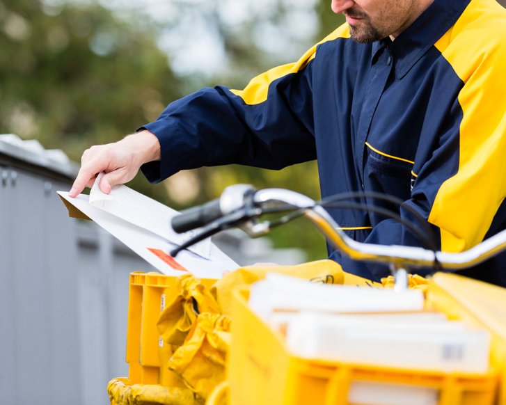 Vorsicht vor gefälschten Briefen