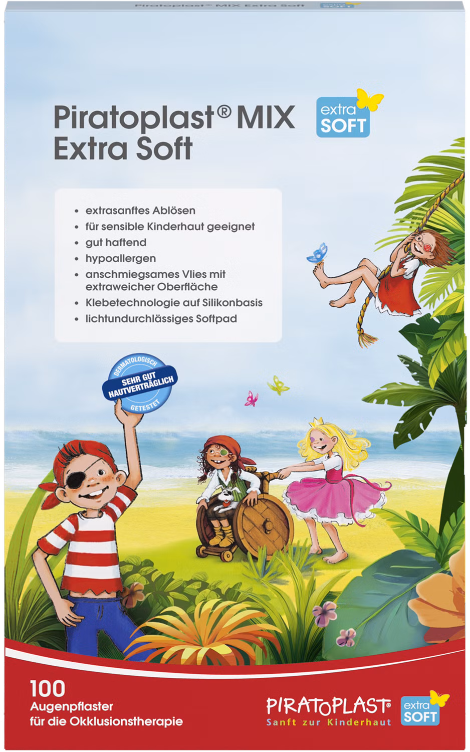Augenpflaster Piratoplast Kartonage