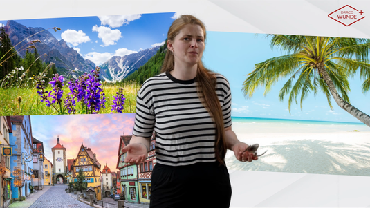 Ab in den Urlaub: So werden Patienten mit chronischer Wunde gut betreut