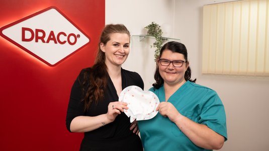 Neues Produkt für Sakraldekubitus – DracoFoam Sakral im Einsatz