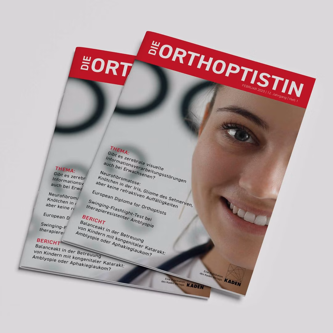 Fachzeitschrift Die Orthoptistin Ausgabe 1/2023