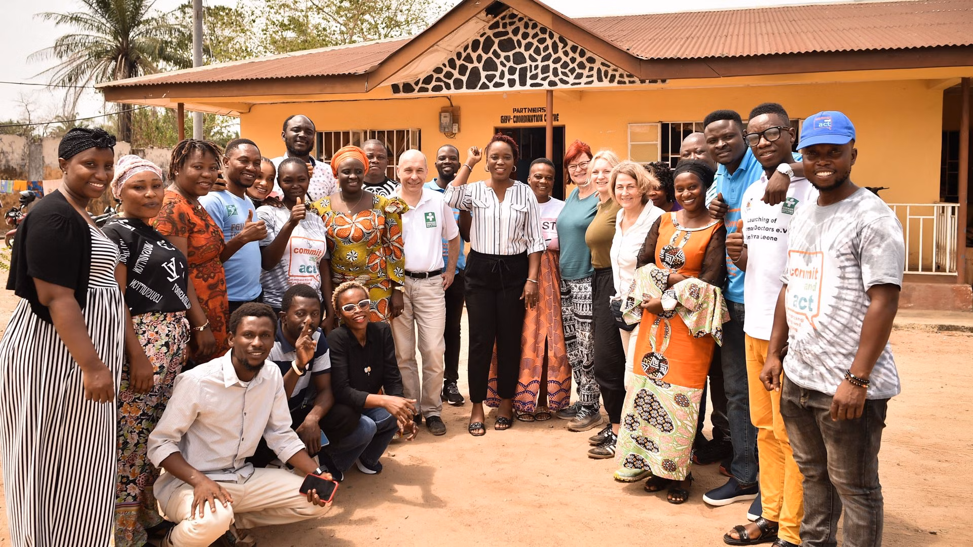 Mit den German Doctors in Sierra Leone