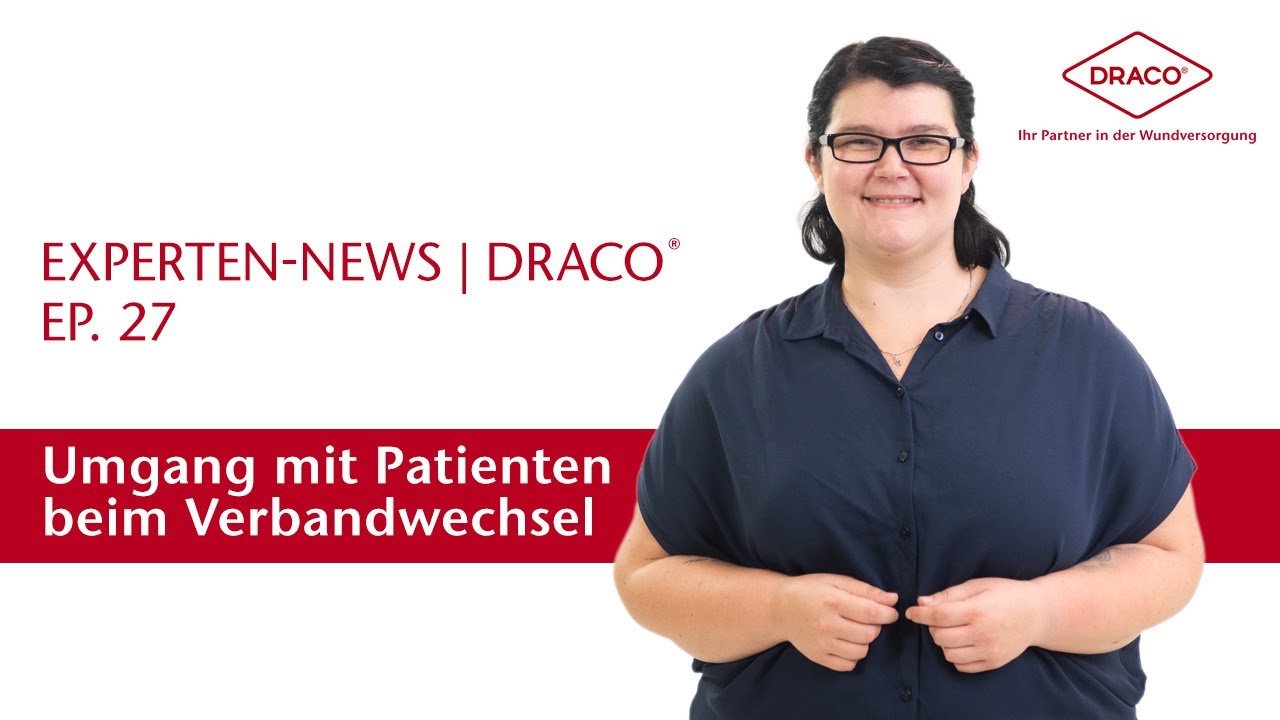 Video: Verbandwechsel - der Patient leidet mit