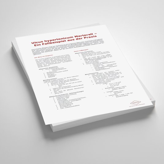 Vorschaubild Handout: Ulcus hypertonicum Martorell – Ein Fallbeispiel aus der Praxis