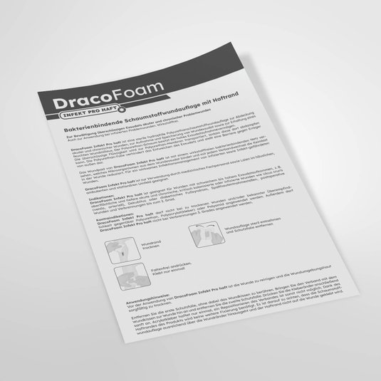 Vorschau: Dracofoam Infekt Pro haft, Gebrauchsanweisung