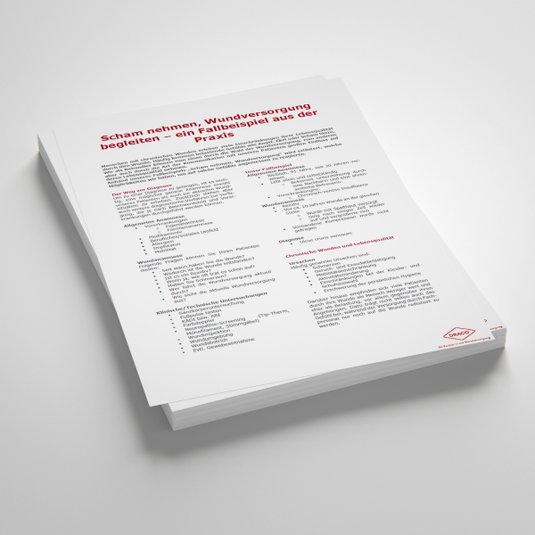 Handout: Fallbeispiel Scham nehmen, Wundversorgung begleiten