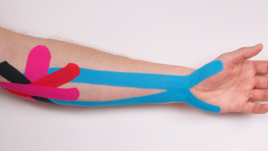 Kinesiologisches Taping - Anlagetechniken für den Golfarm