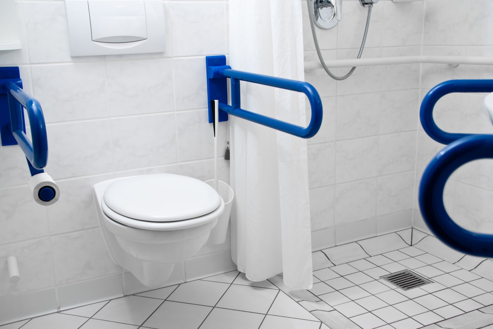 Barrierefreie Toilette zur Kontinenzförderung