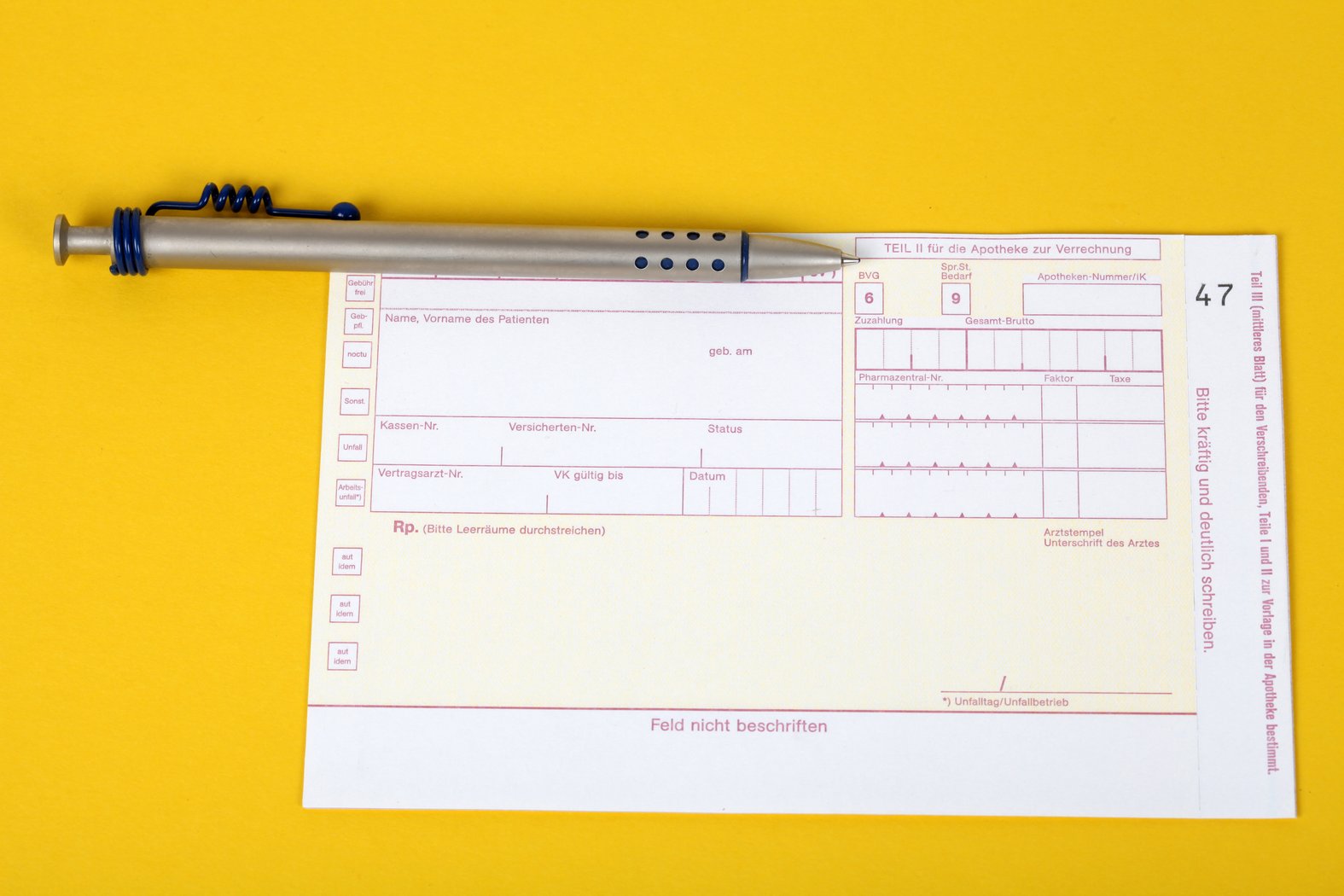 BTM Rezept Abbildung