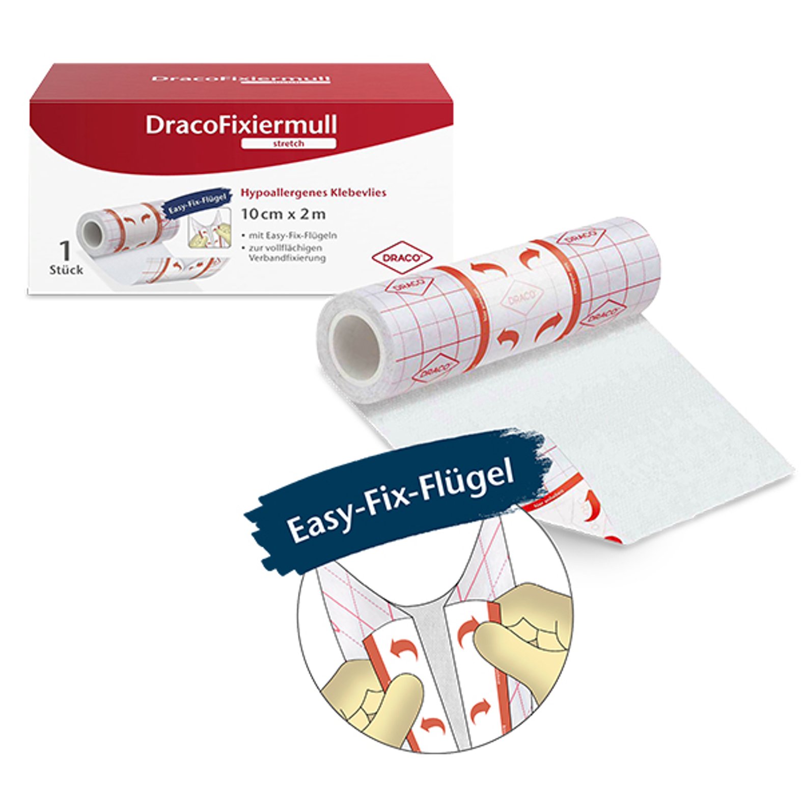 Draco Fixiermull stretch - Produktbild