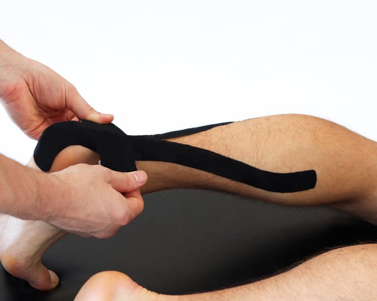 Achillessehne tapen: Taping bei Achillodynie