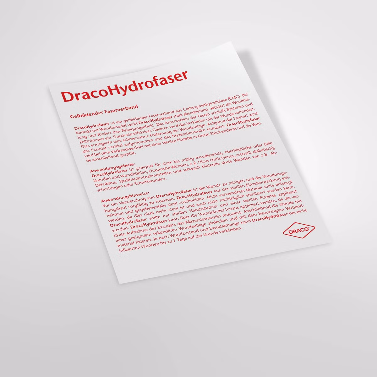 Vorschau Gebrauchsanweisung DracoHydrofaser