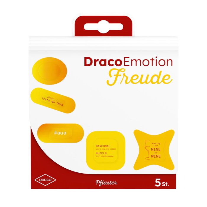 Pflaster Freude, DracoEmotion Packshot