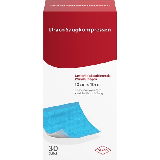 Draco Saugkompressen unsteril - Packshot