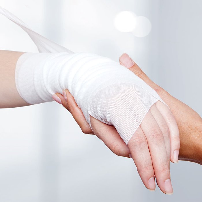 DracoElfi Fixierbinde, Verband Hand