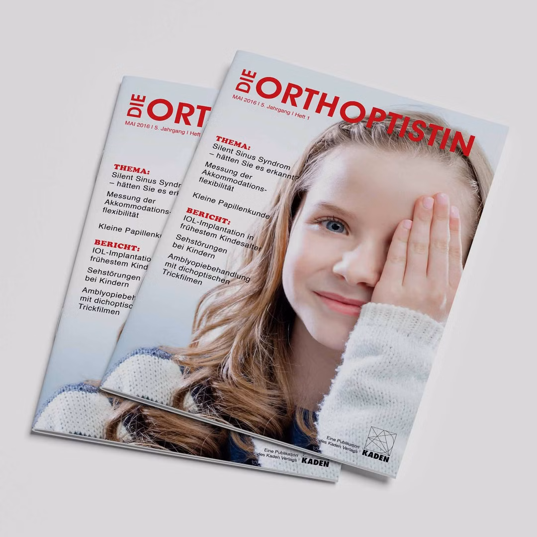Fachzeitschrift Die Orthoptistin Ausgabe 1/2016