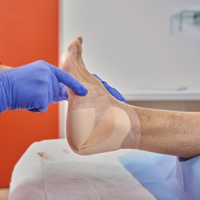 DracoFoam Ferse haft appliziert