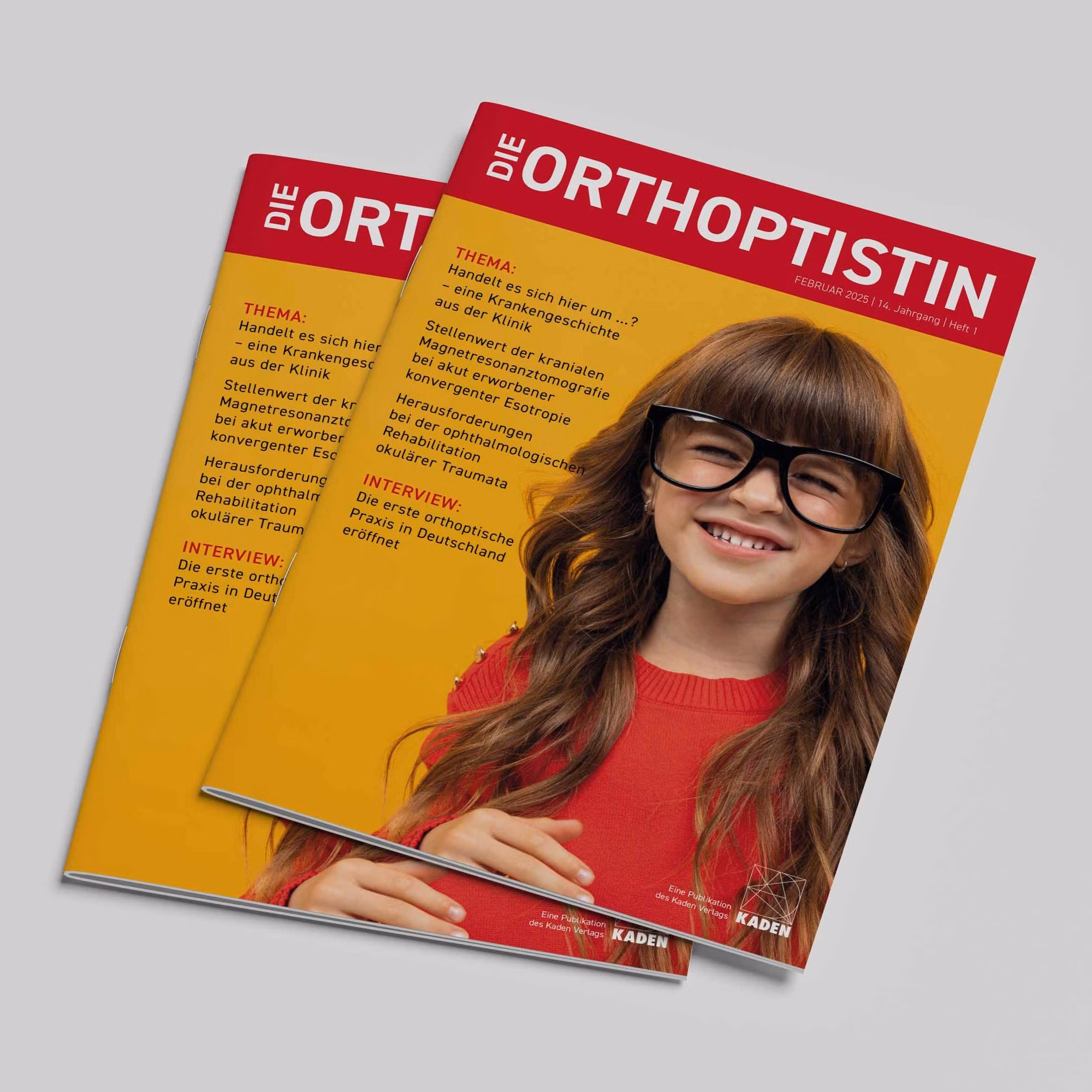 Fachzeitschrift Die Orthoptistin Ausgabe 1/2025