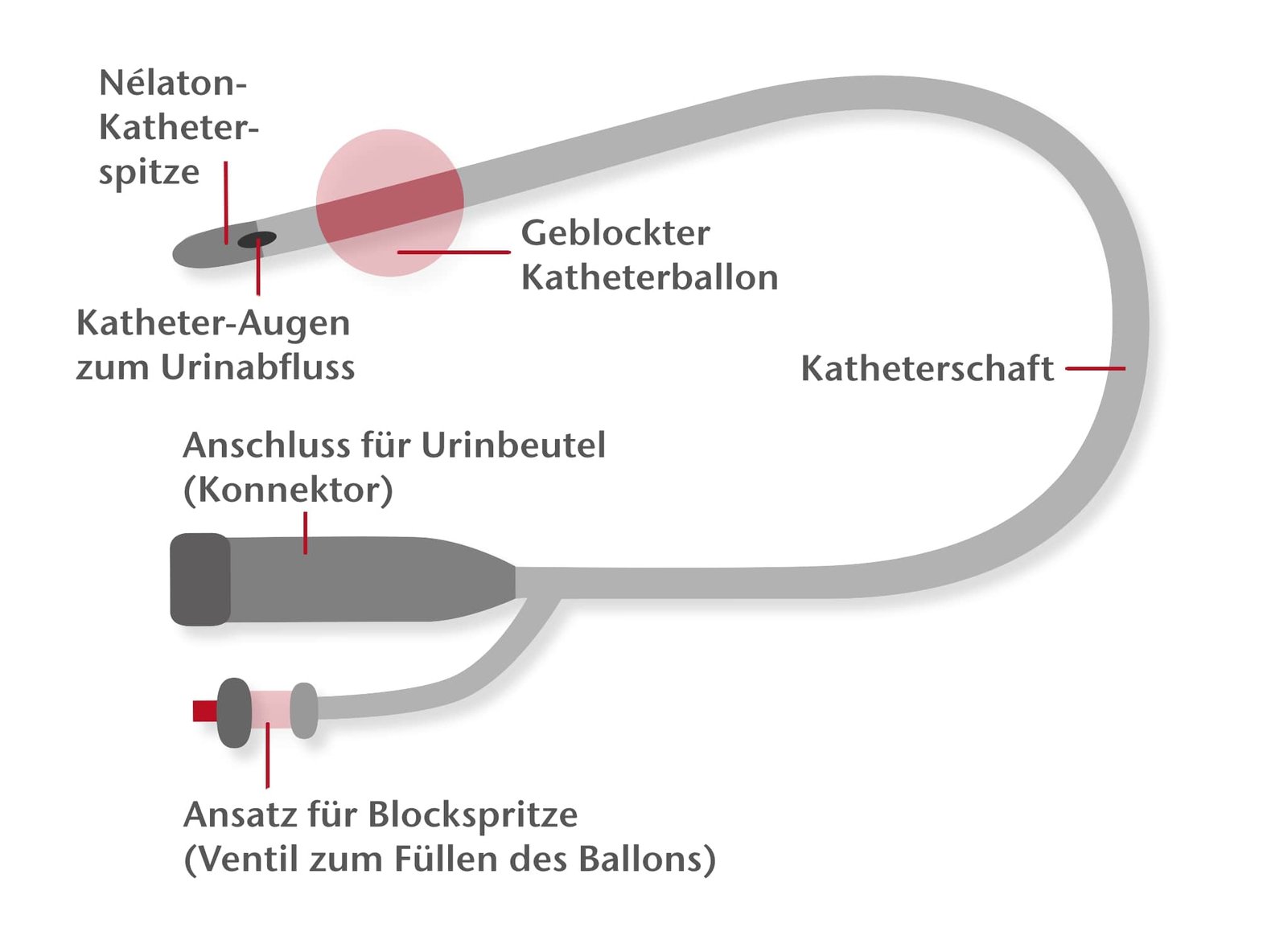 blasenkatheter-bestandteile