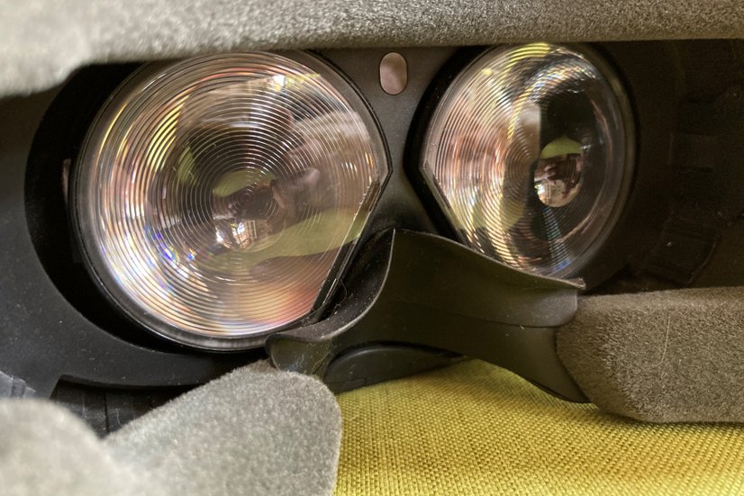 VR-Brille für Virtual Reality Training