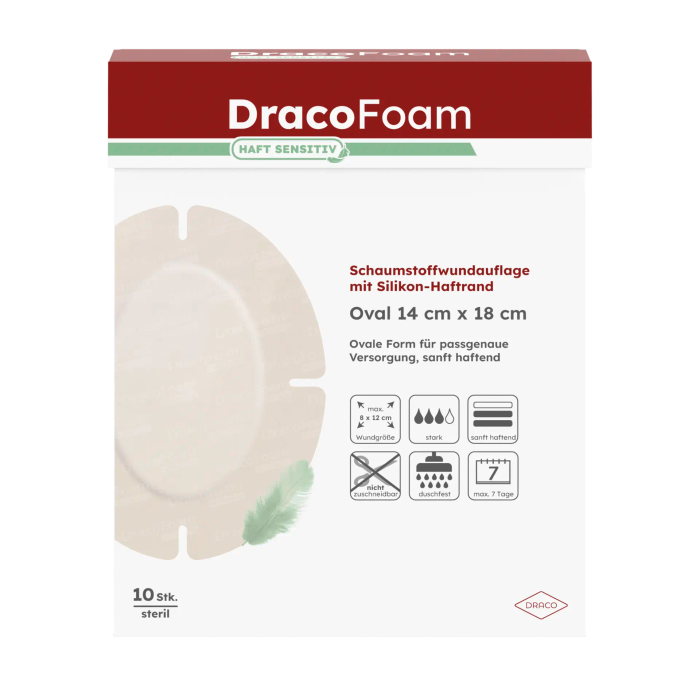 DracoFoam haft sensitiv oval