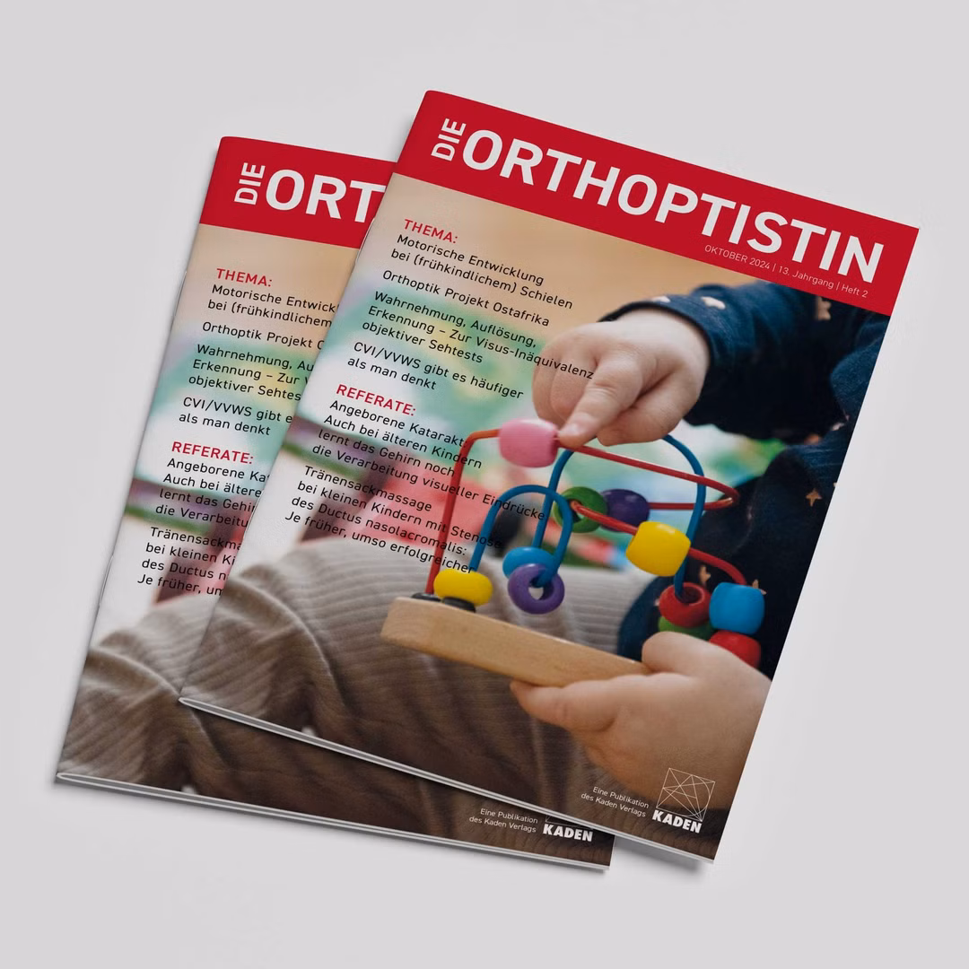 Fachzeitschrift Die Orthoptistin Ausgabe 2/2024