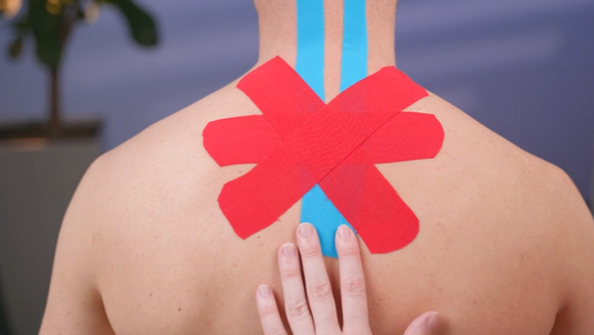 Kinesiologisches Taping - Anlagetechniken für den Nacken