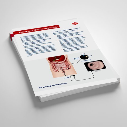 Vorschau Lernzettel Koloskopie, MFA-Azubiwelt