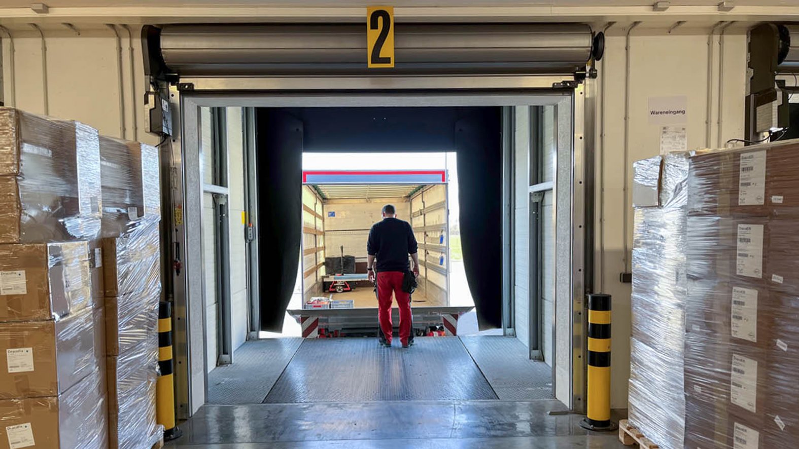 Verbandmittel wird verschickt