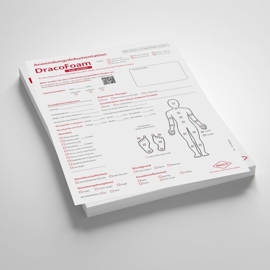 Dracofoam haft sensitiv Anwendungsdokumentation, Vorschaubild