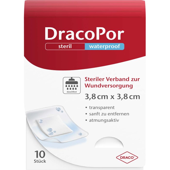 DracoPor Waterproof 3,8x3,8cm
