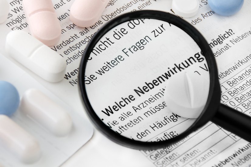 Nebenwirkungen, Tabletten auf Beipackzettel
