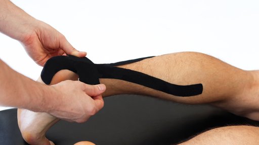 Achillessehne Taping Bild 2