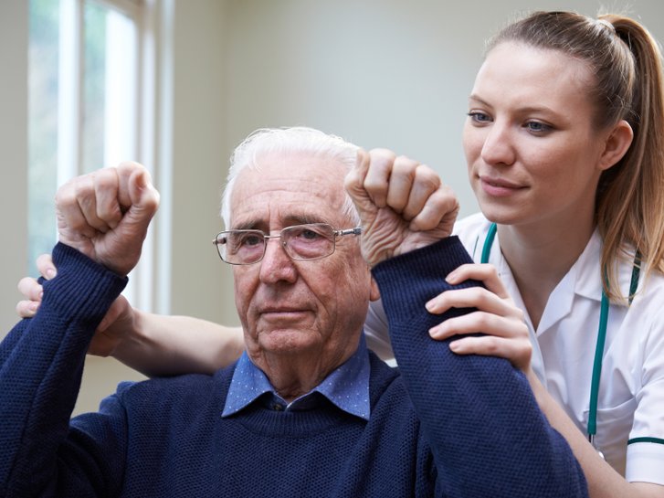 Bewegungstraining nach Schlaganfall