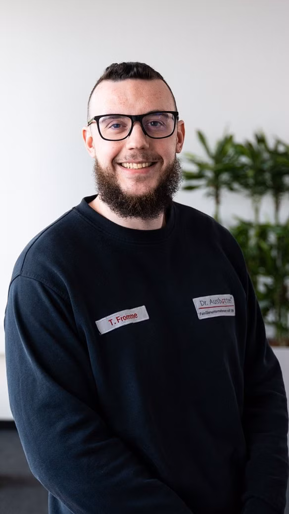 Das ist Tim, stellvetretender Leiter Logistik