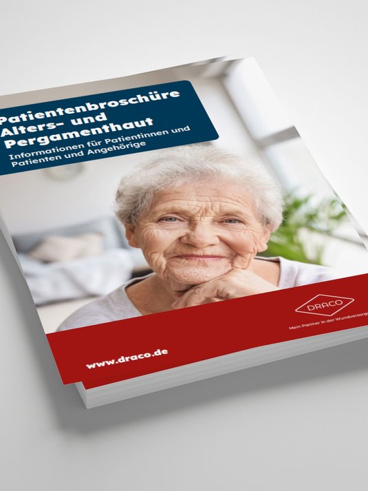 Vorschaubild Draco Patientenbroschuere Alters- und Pergamenthaut