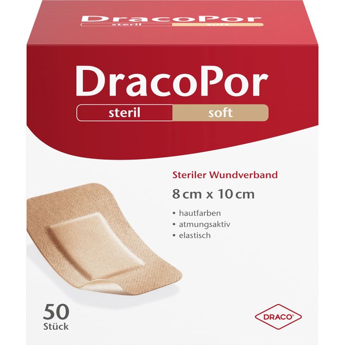 DracoPor Steril Soft 8x10cm