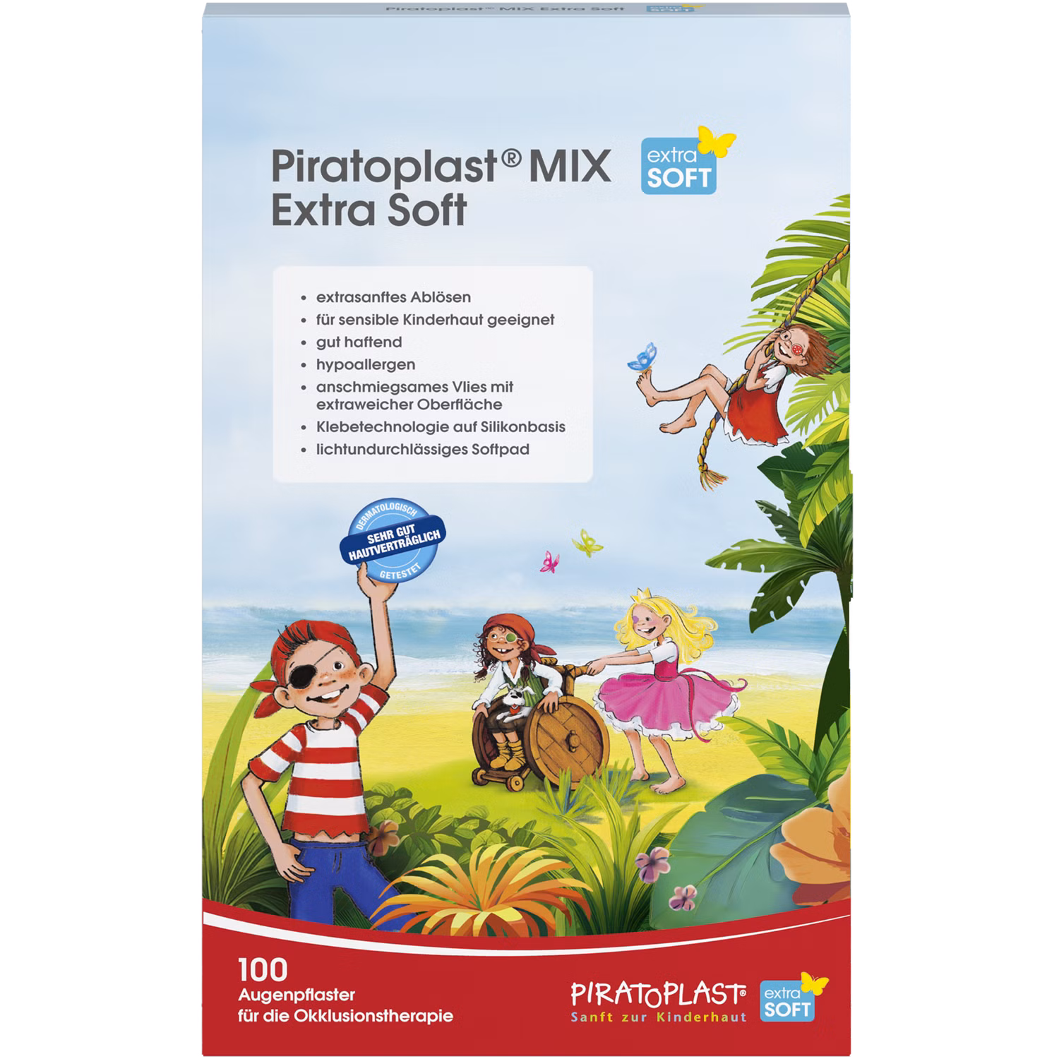 Augenpflaster Piratoplast Kartonage