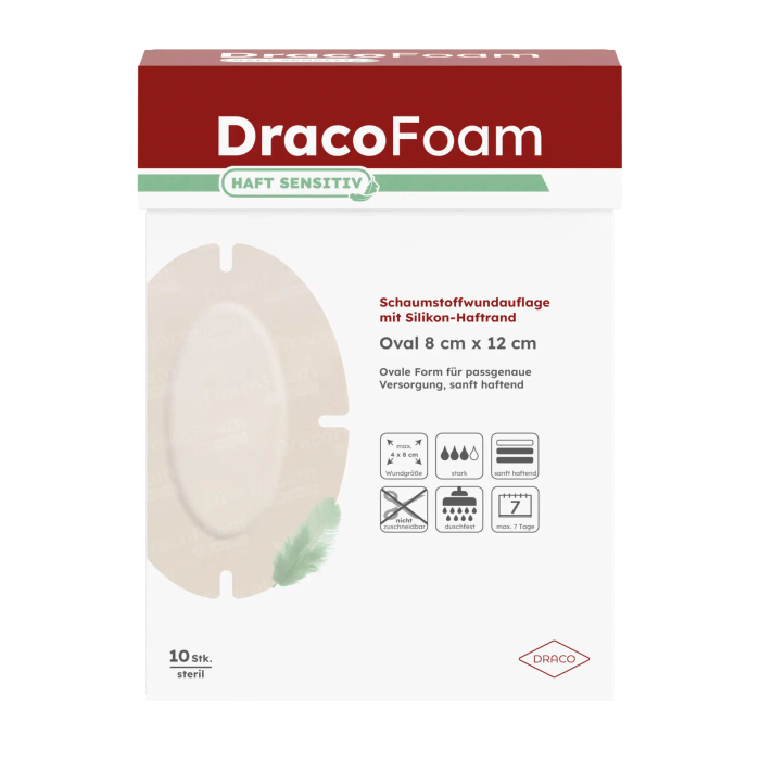 DracoFoam haft sensitiv oval