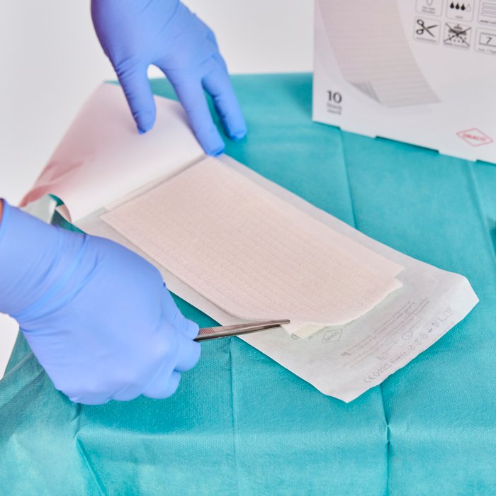 DracoHydrofaser 10x20 cm, Entnahme