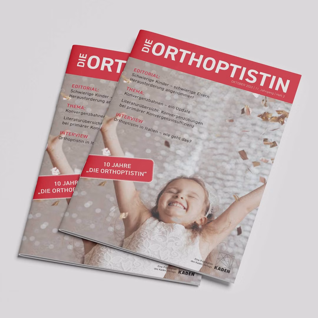 Fachzeitschrift Die Orthoptistin Ausgabe 2/2022