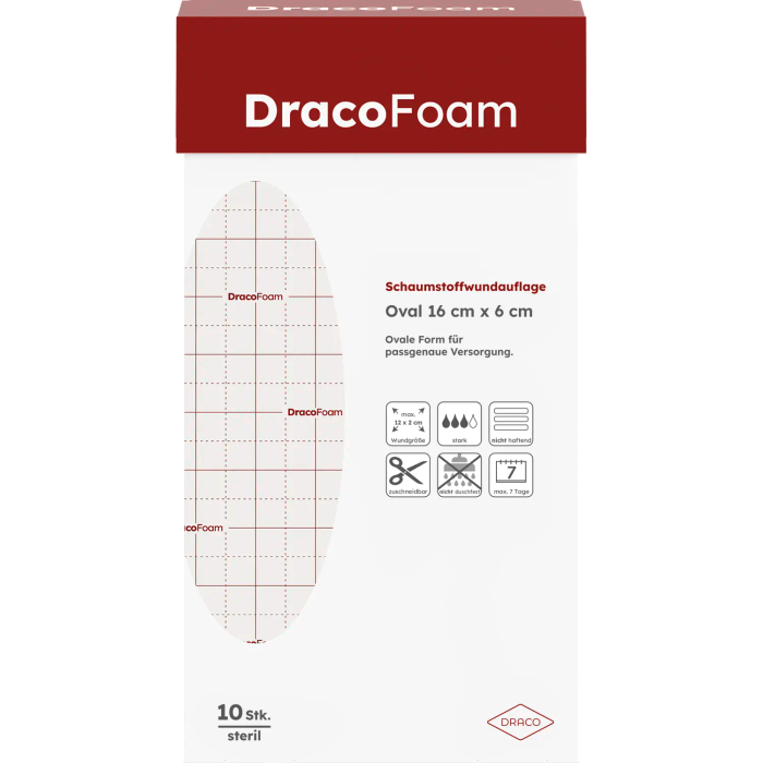DracoFoam oval 16x6 Packshot