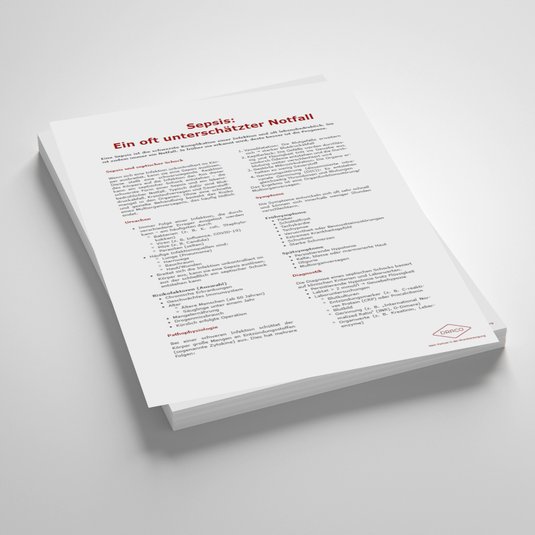 Vorschaubild Handout: Sepsis: Ein unterschätzter Notfall