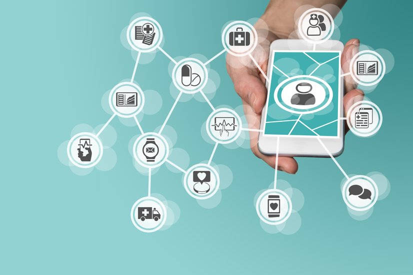 digitales Netzwerk im deutschen Gesundheitswesen