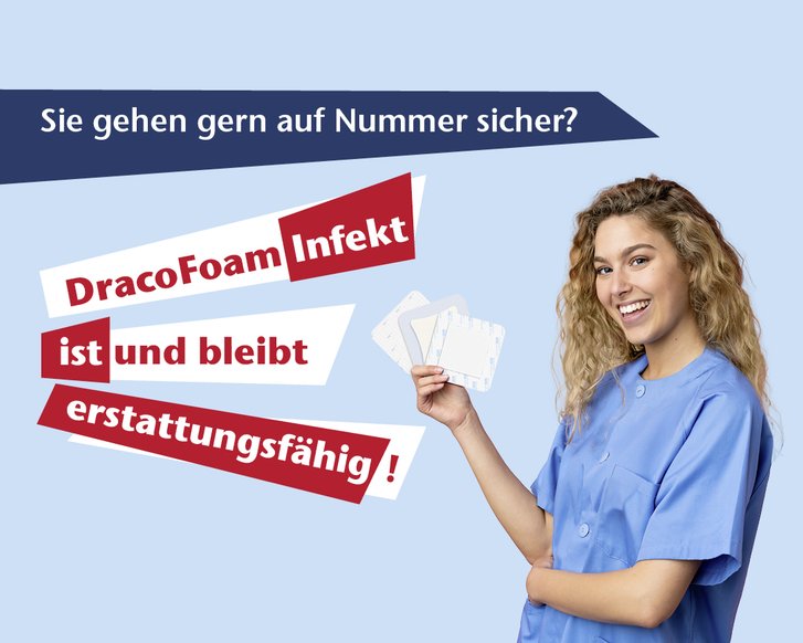 Sonstige Produkte zur Wundbehandlung können weiterhin verordnet werden