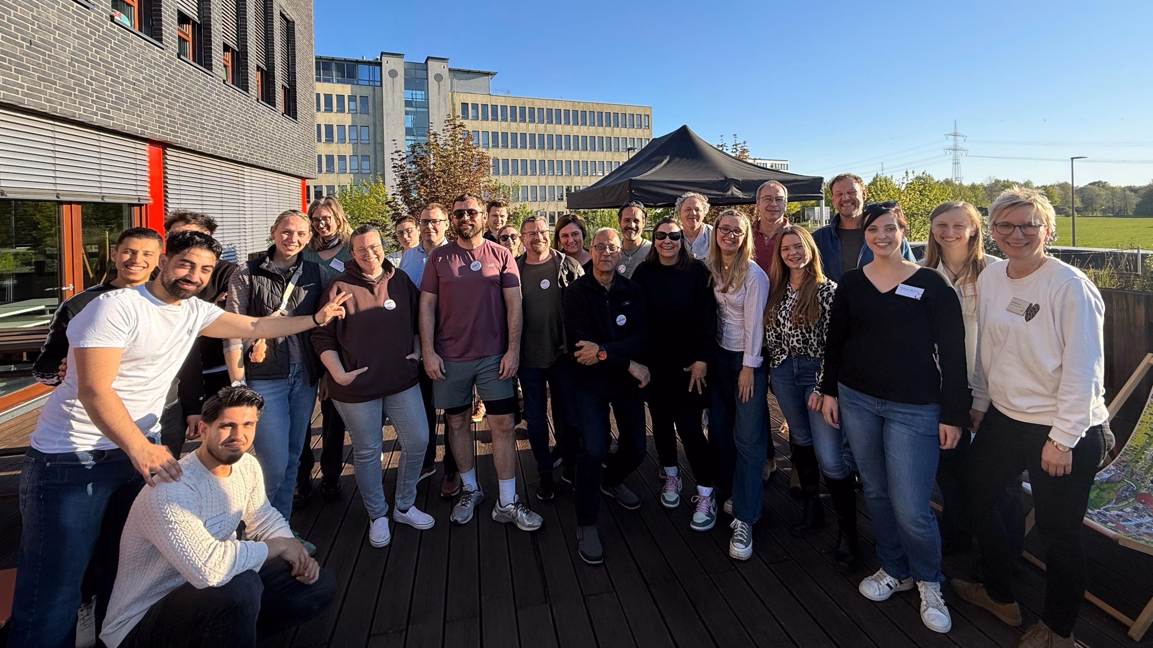 After-Work-Grillen mit dem Team der Werkstätten Gottessegen