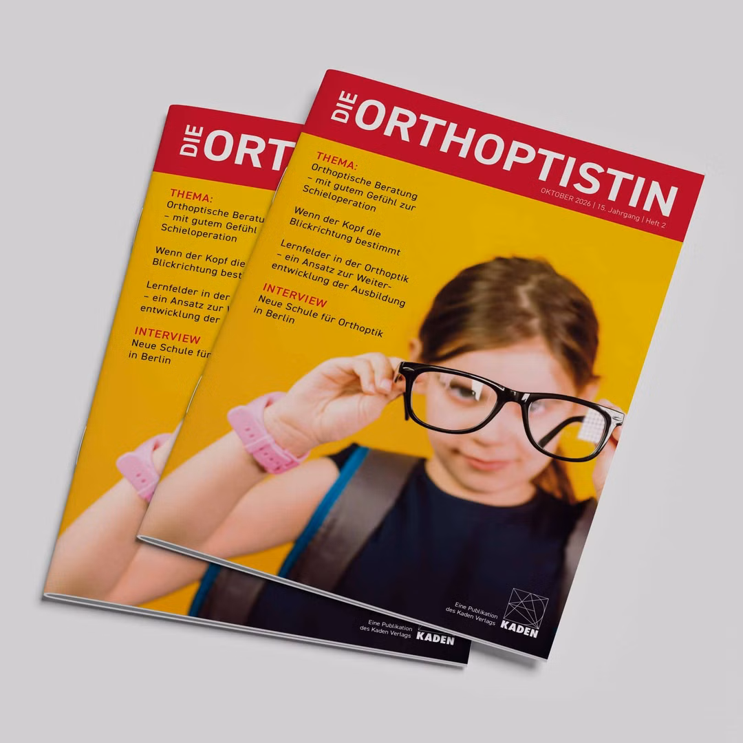Fachzeitschrift Die Orthoptistin Ausgabe 2/2026